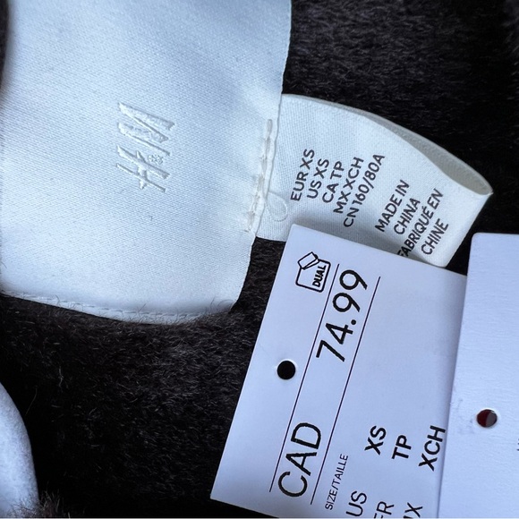 H&M pile lined jacket - Picture 10 of 12